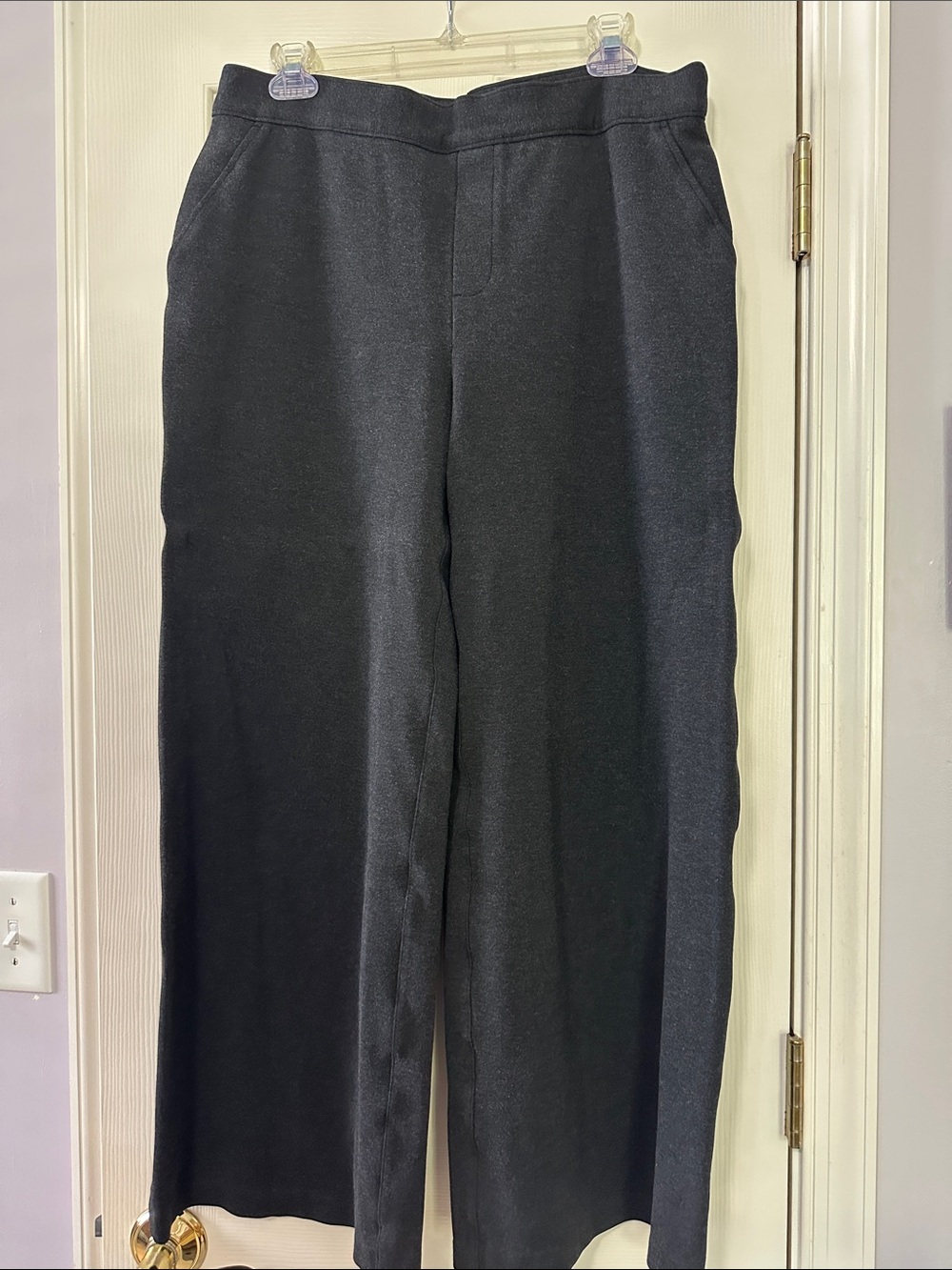 SPANX Women’s Black Dress Pants - Wide Leg